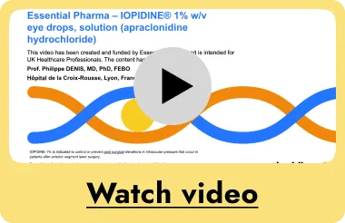 Watch video about the role of Iopidine in clinical practice